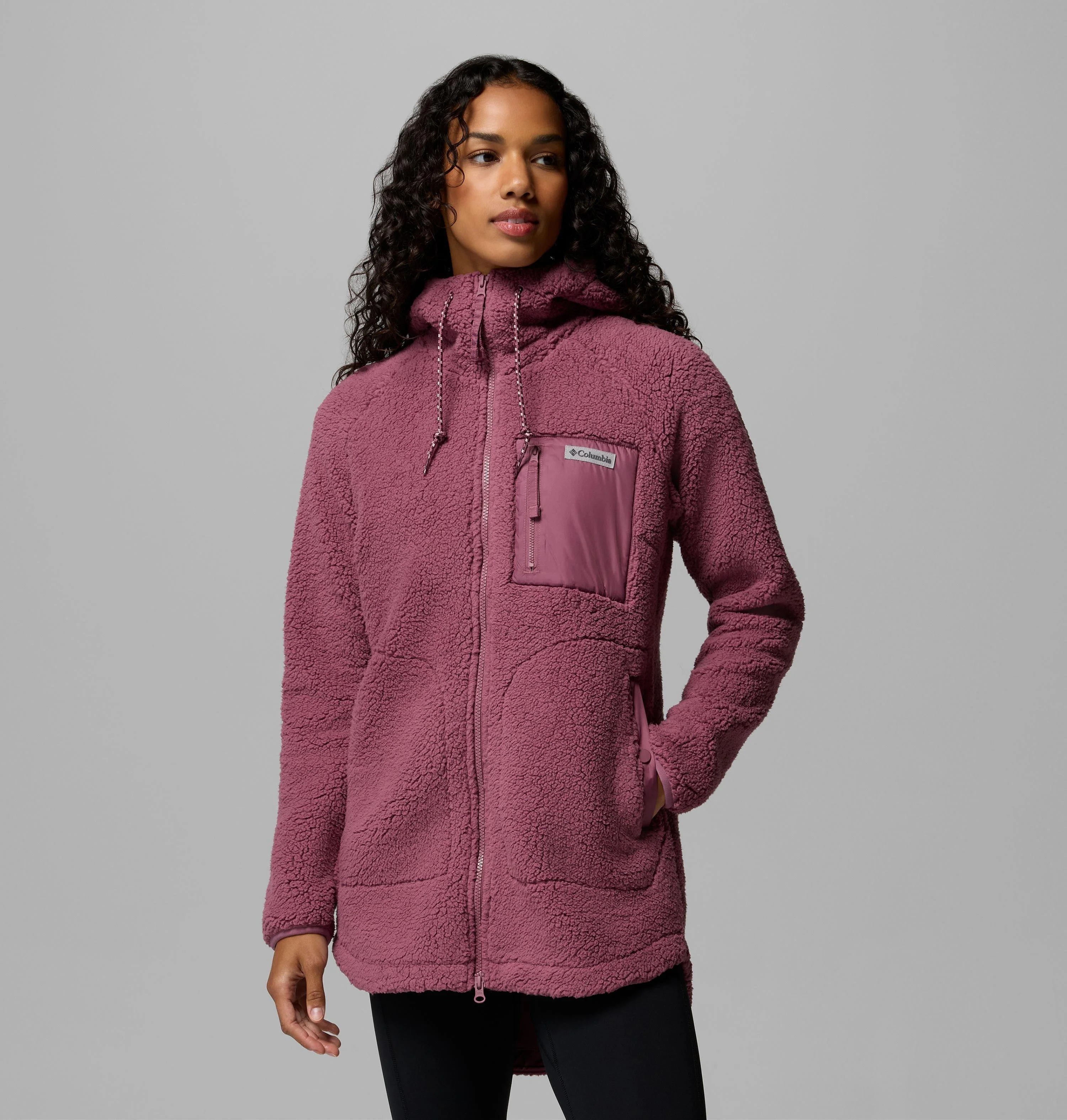Women's Winter Warmth Full Zip Hoodie - 1