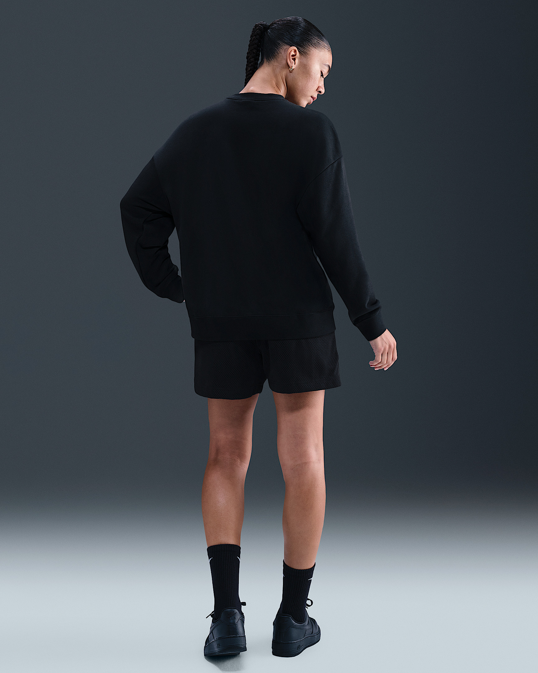 Nike Club Women's Fleece Loose Crew - 5
