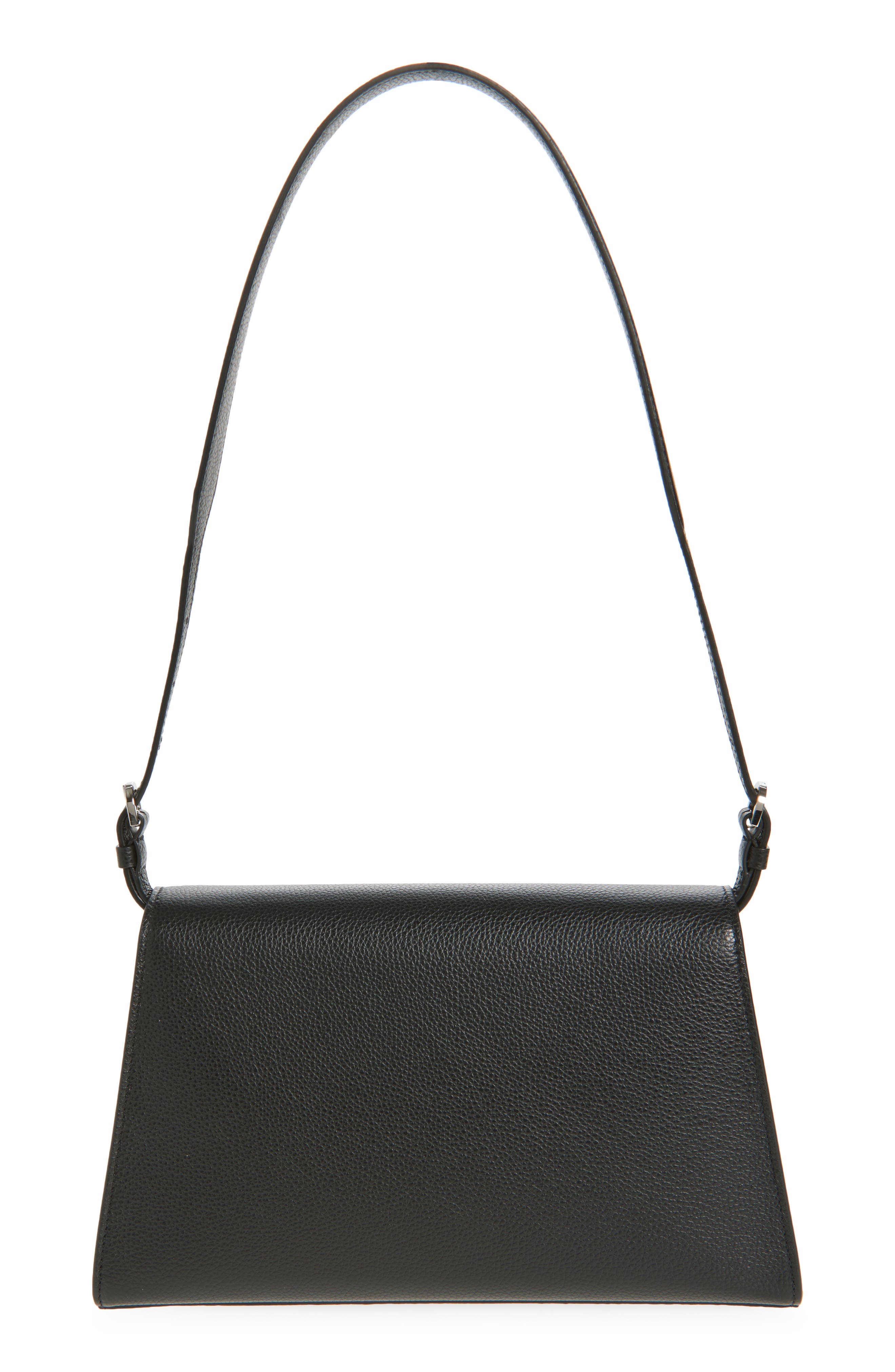 SAVETTE Symmetry Leather Shoulder Bag in Black at Nordstrom - 5