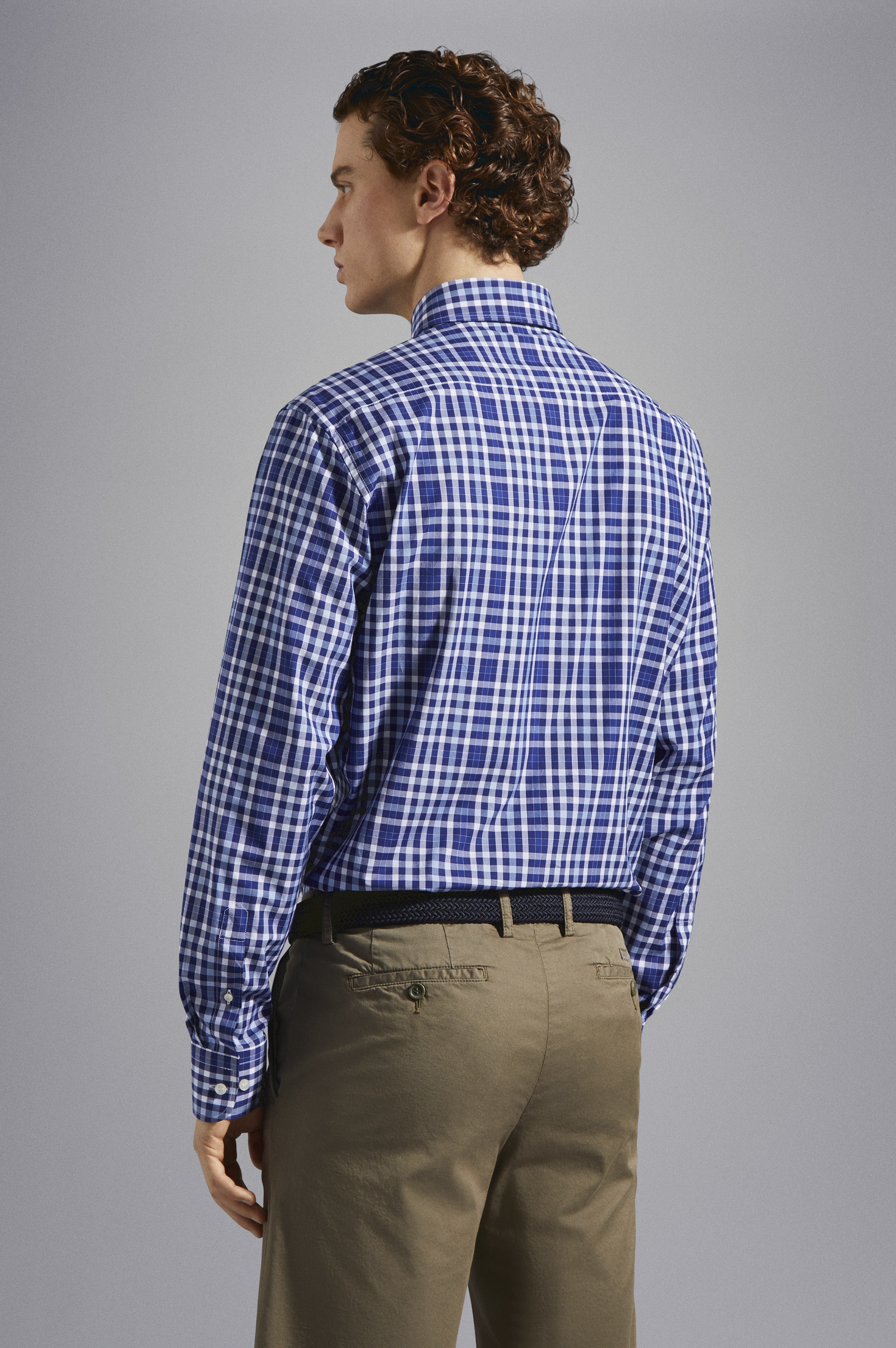 MULTICOLOUR CHECK COTTON SHIRT - 3