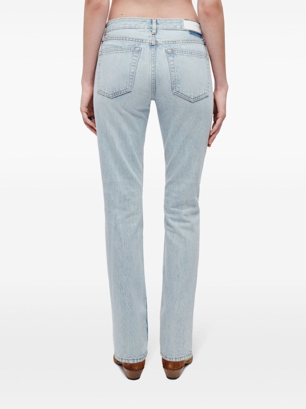 The Anderson mid-rise straight-leg jeans - 4