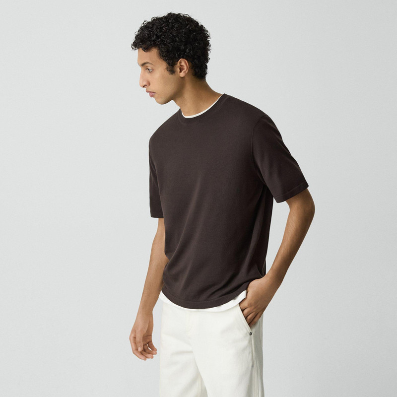 Relaxed Sweater Tee in Regal Wool 3