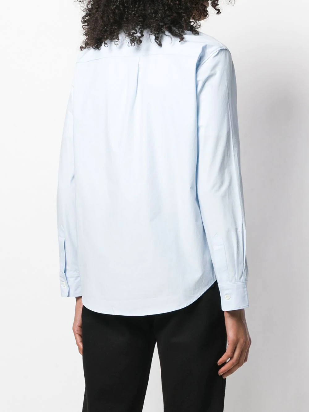 long-sleeve fitted shirt - 4