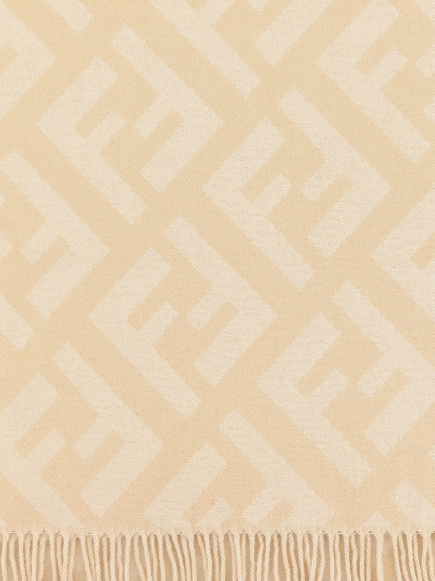 Fendi Cashmere Scarf With Ff Motif - 2
