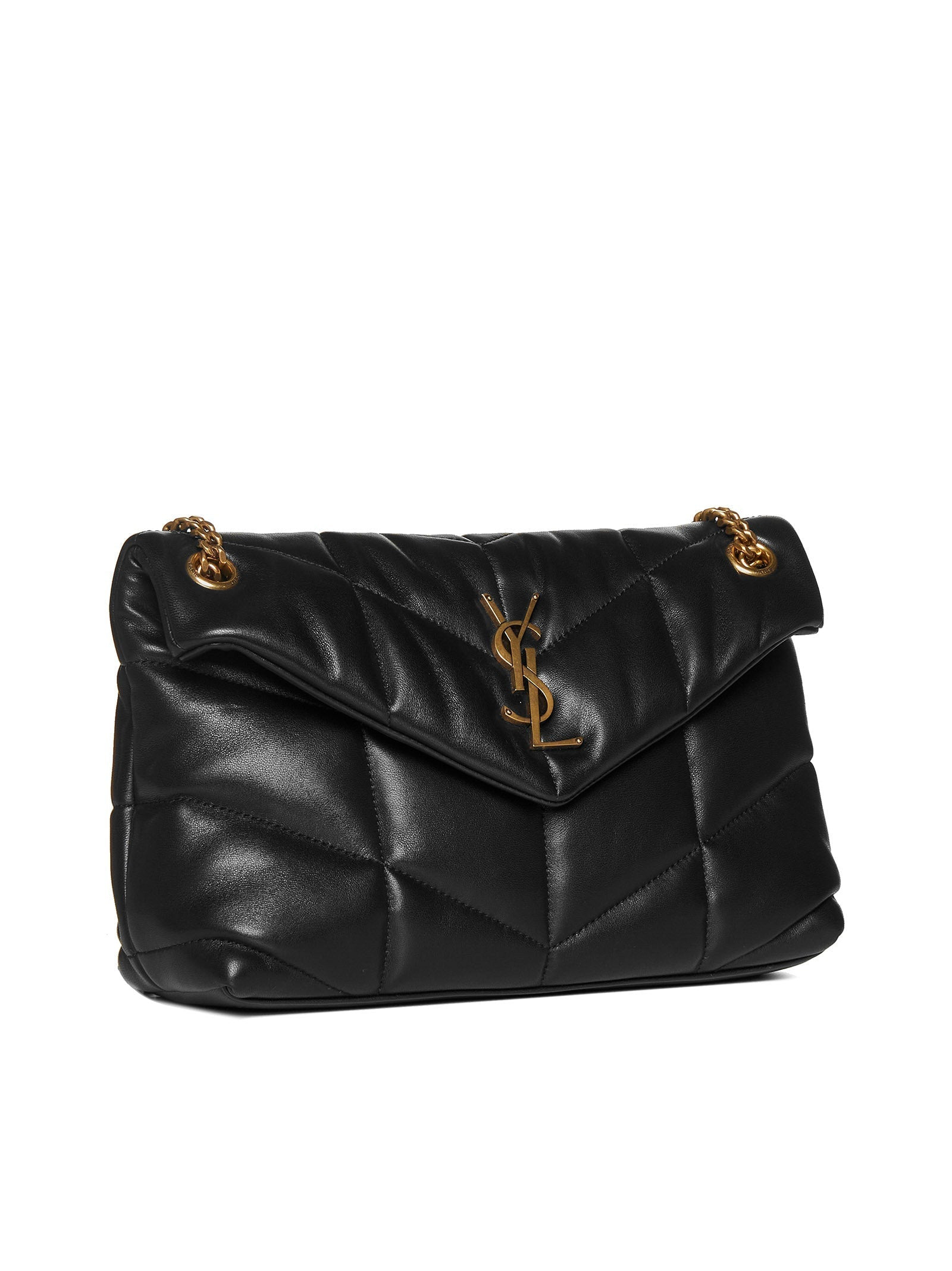 Saint Laurent Women Small Puffer In Quilted Nappa - 2