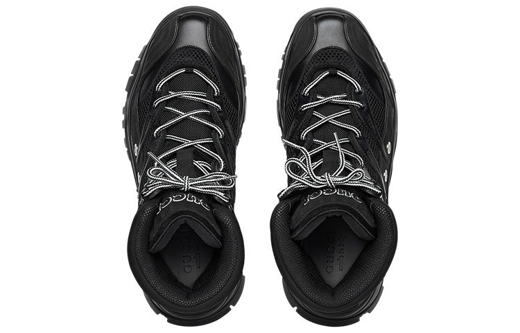 Gucci Lace Up Boot 'Black' 698779-2KD20-1000 - 5