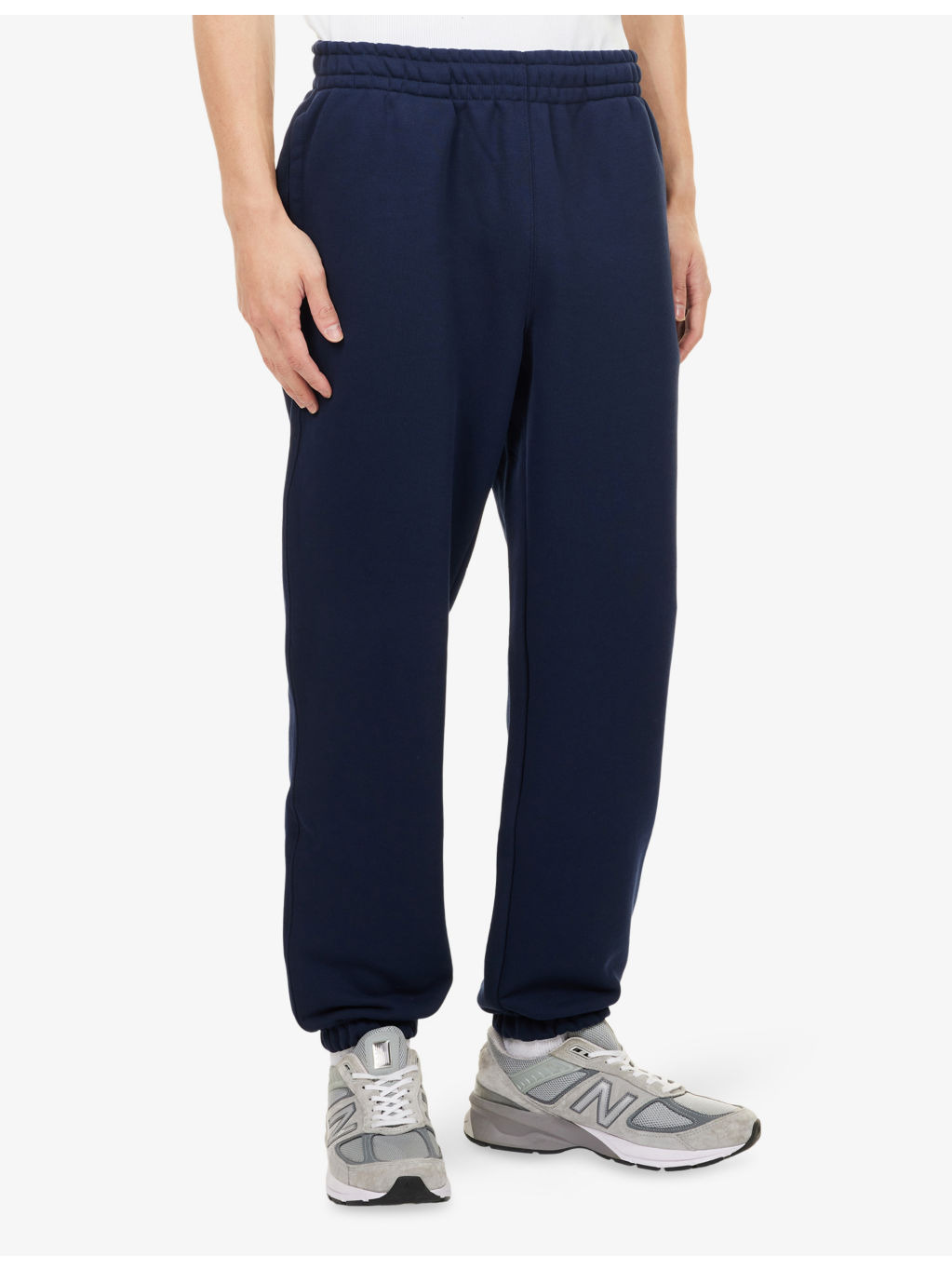 Logo-Patch Relaxed-Fit Cotton-Jersey Joggers - 3