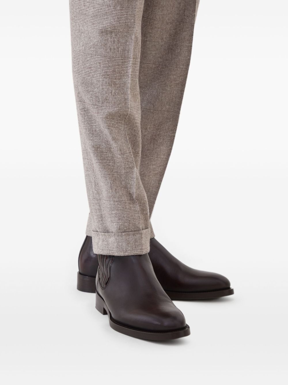 leather Chelsea boots - 5