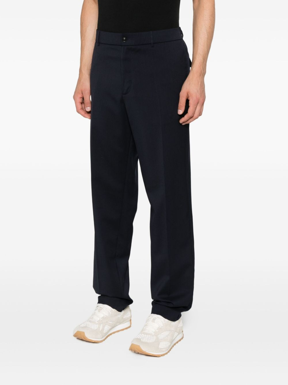 wool-blend trousers - 3