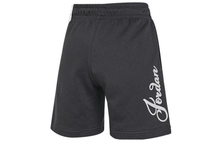 (WMNS) Air Jordan Brooklyn Fleece Shorts 'Black' DZ3388-010 - 2