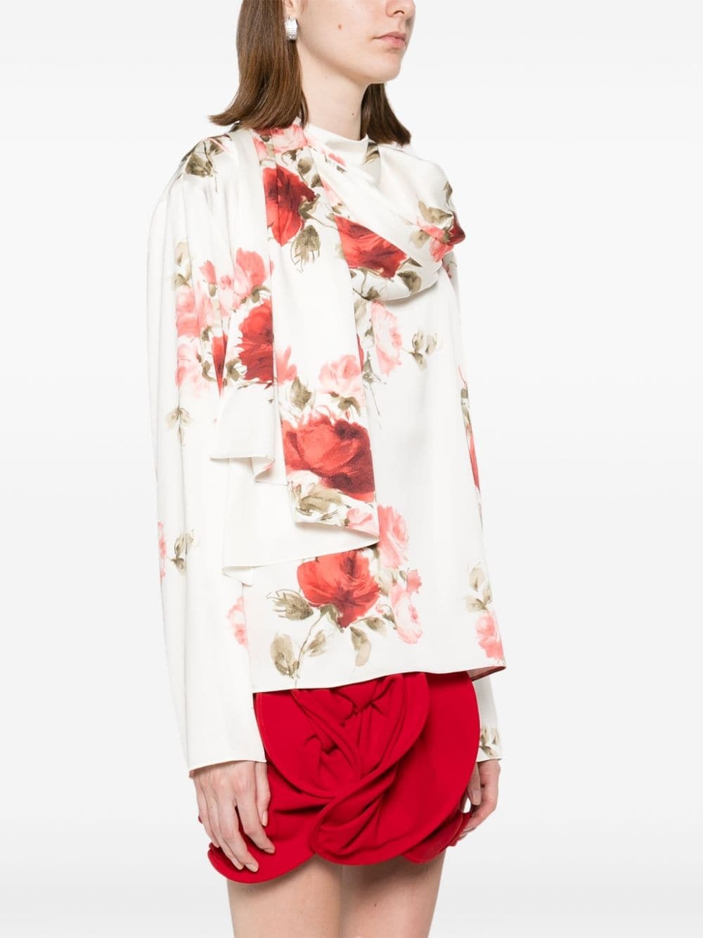 floral blouse - 3