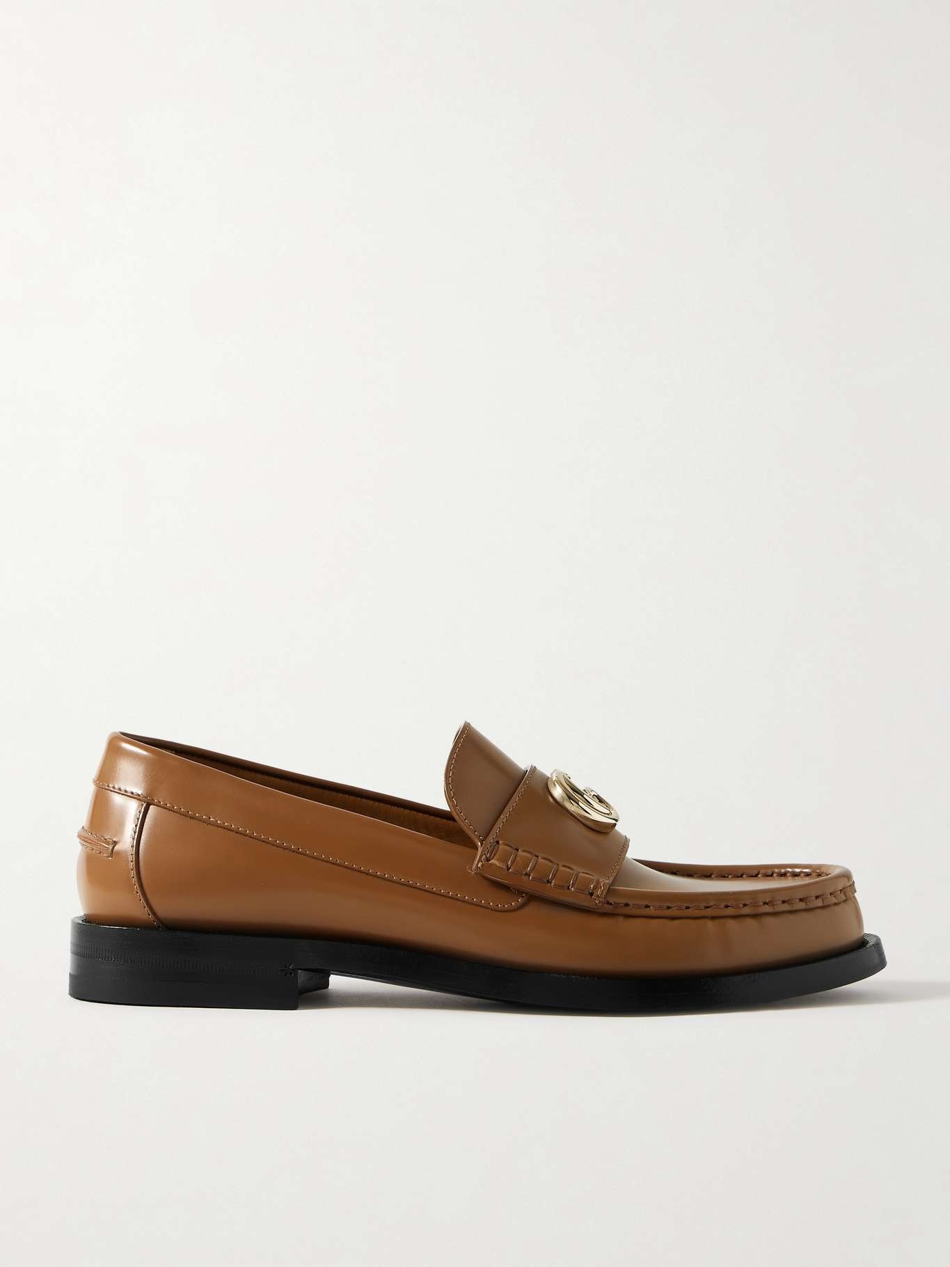 Marmont logo-embellished leather loafers - 1