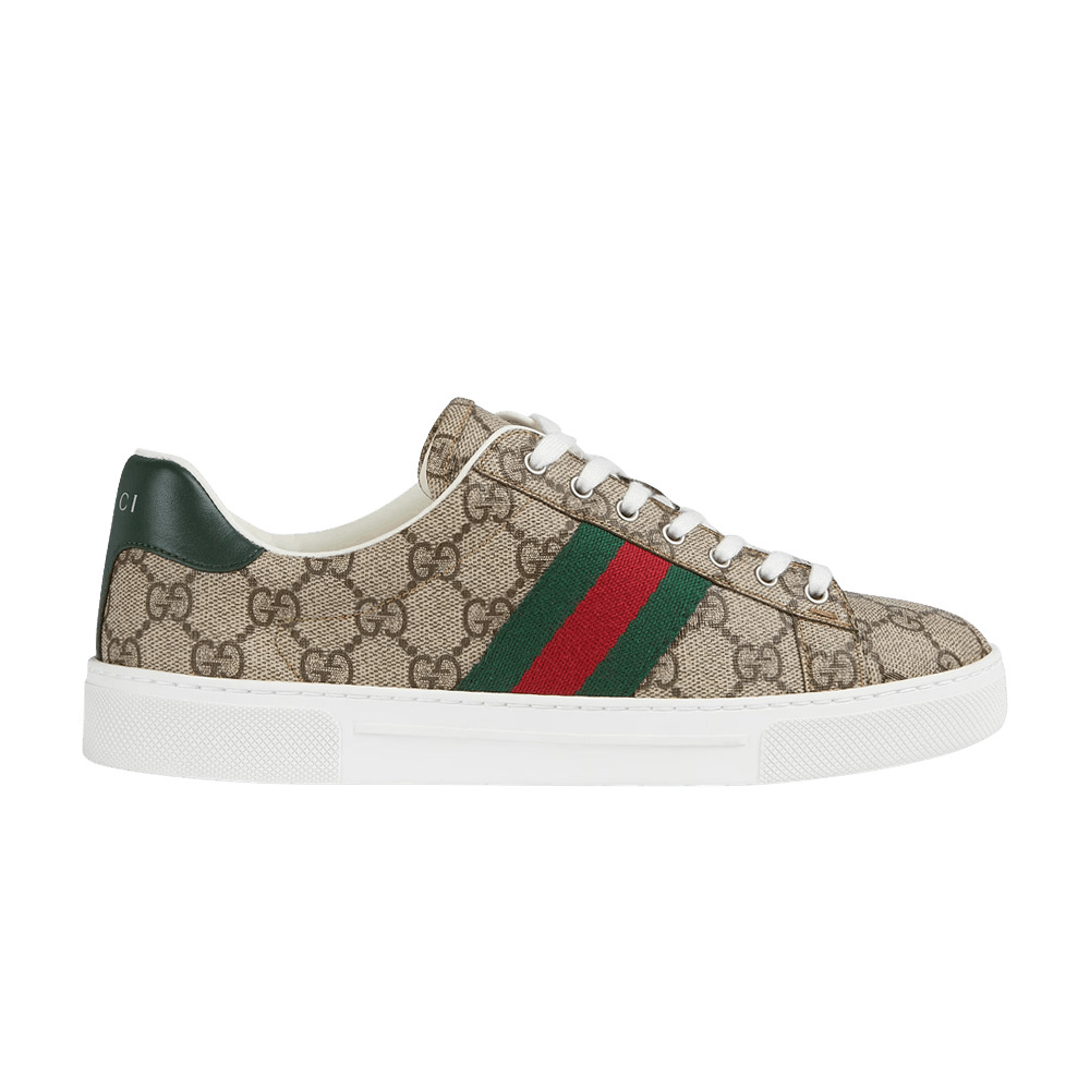 Gucci Wmns Ace 'GG Crystal Canvas - Beige' - 1