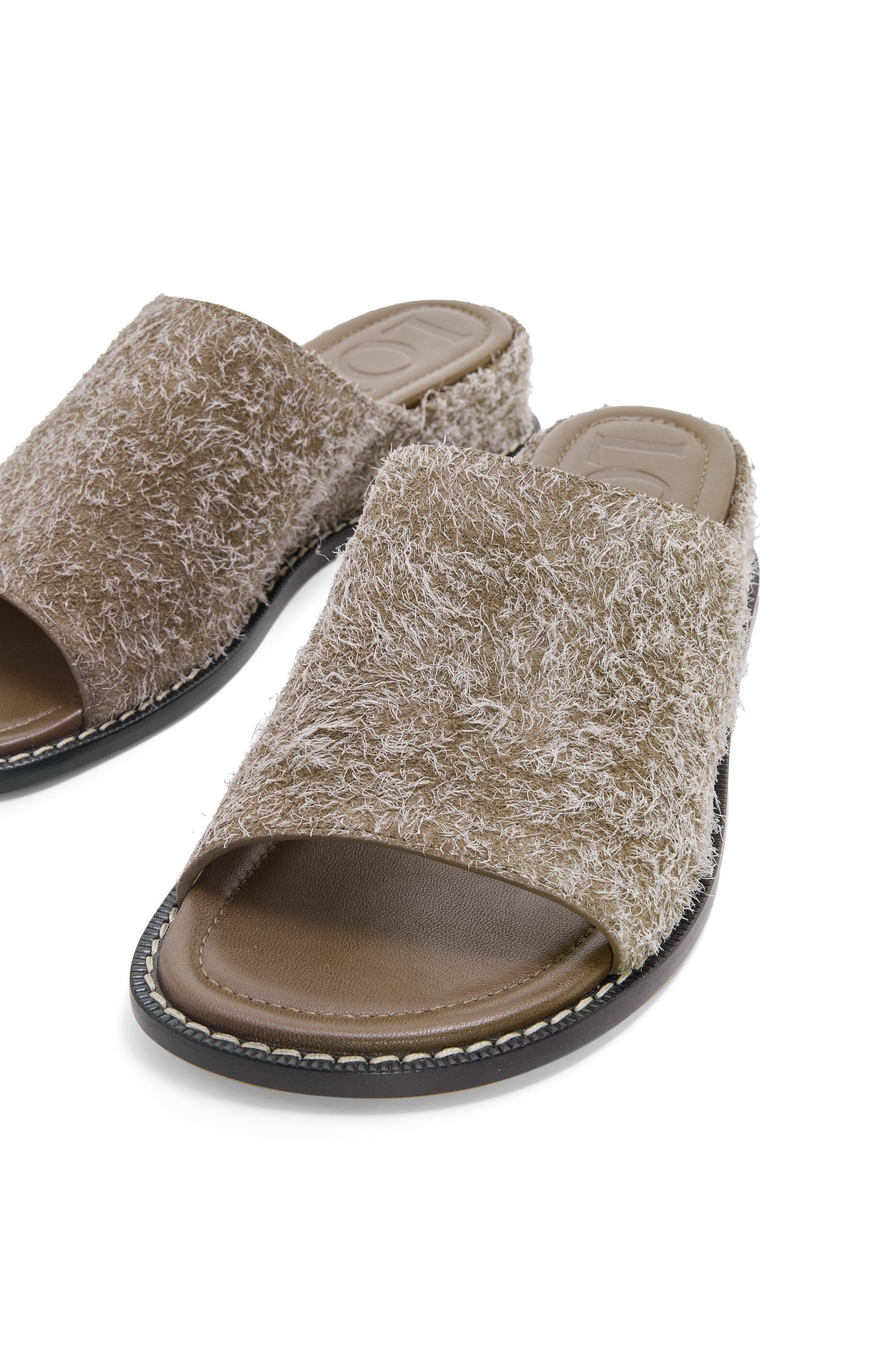 Loewe Ladera mule in brushed suede | REVERSIBLE