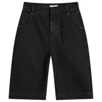 パンツ ENTIRE STUDIOS Women Shorts  Burmudas ES2546BL Black Entire Studios Black Denim Bermuda Shorts name:468 通販