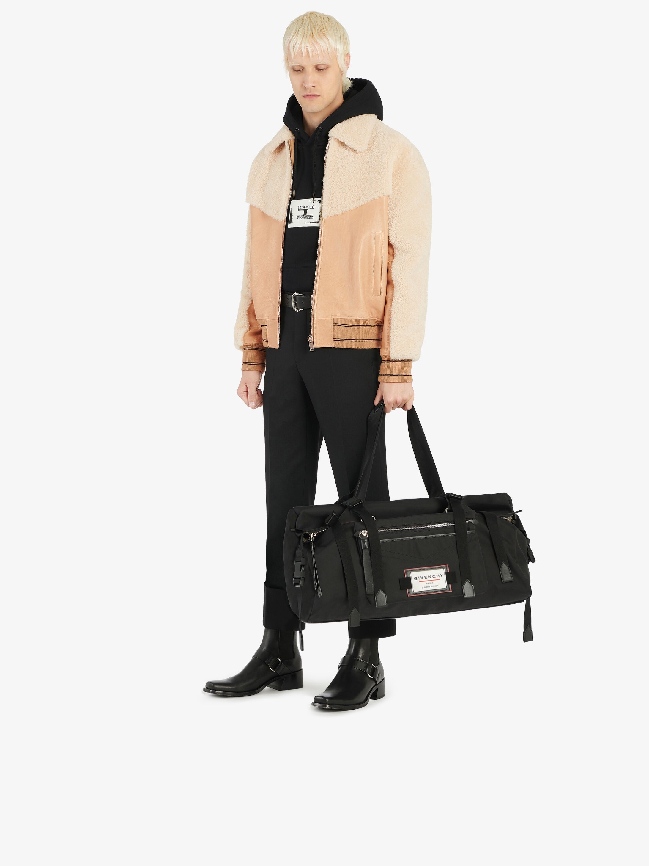 GIVENCHY Downtown small weekend bag in nylon - 2