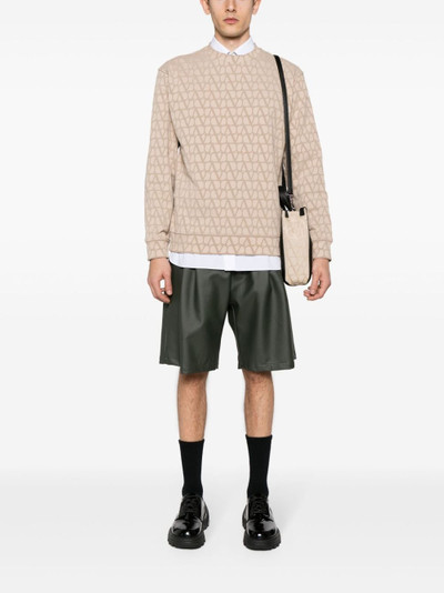 Valentino Toile Iconographe-print cotton sweatshirt outlook
