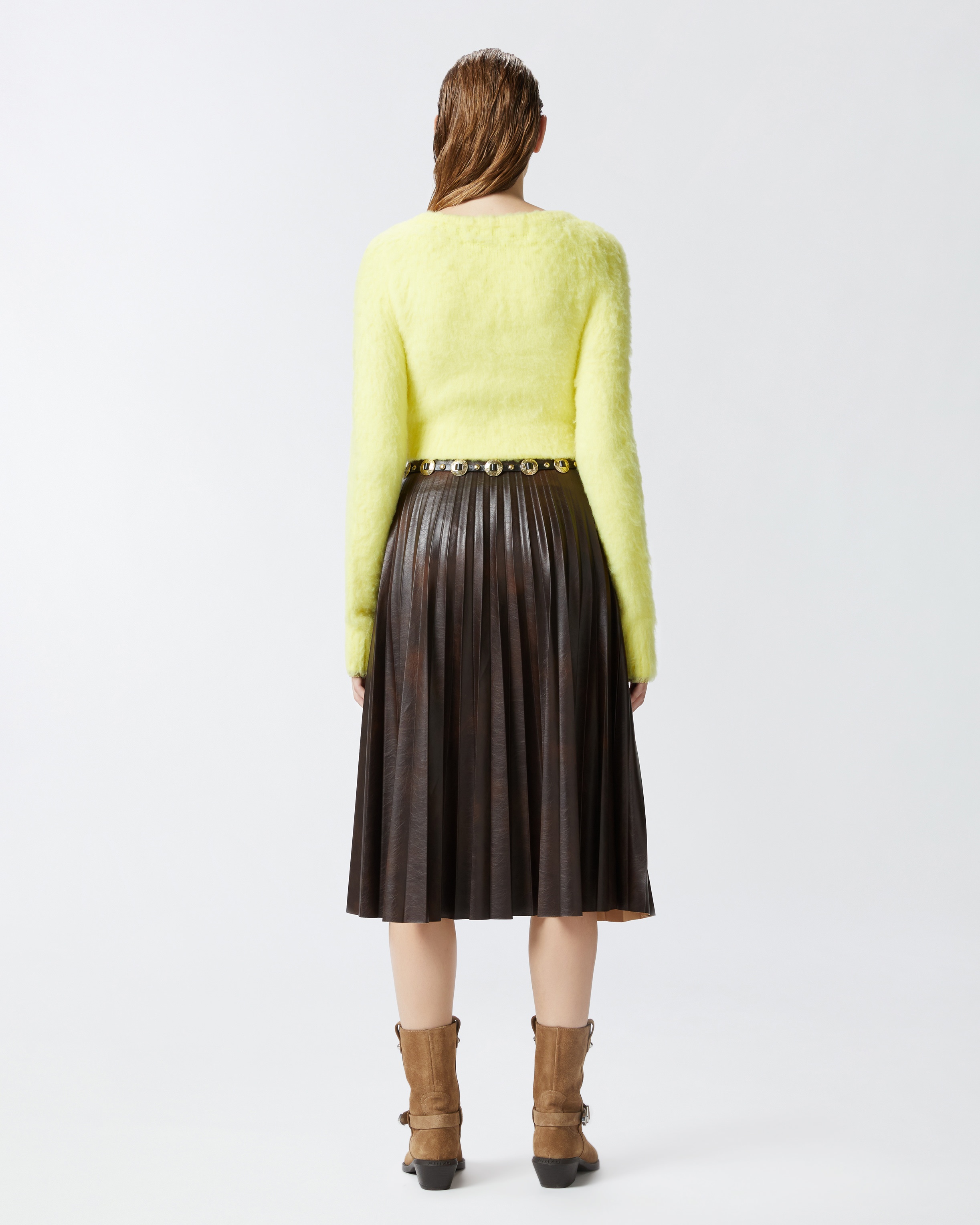 SHORT SOFT KNIT CARDIGAN - 4