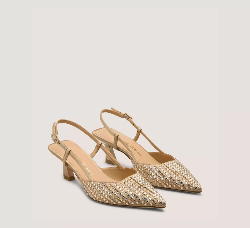 Stuart Weitzman VINNIE RADIANT SLINGBACK 50 outlook