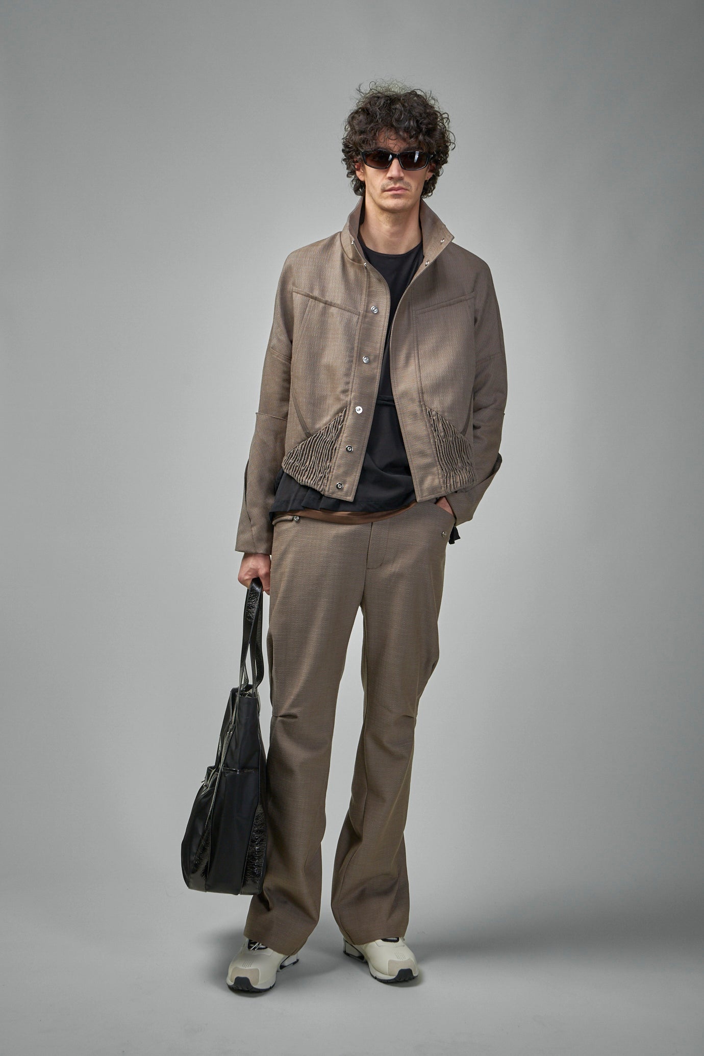 Alec K-Dart Trouser Herringbone Wool - 2