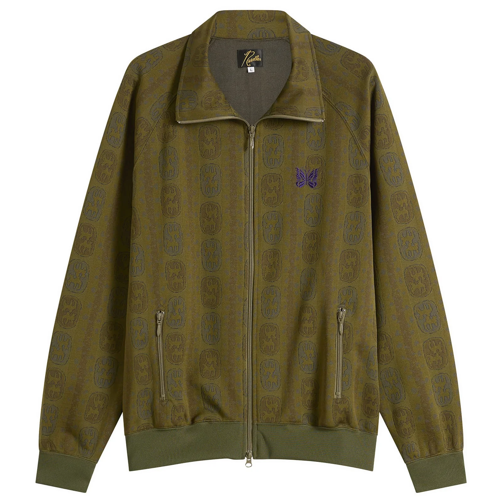 Needles Poly Jacquard Track Jacket - 1