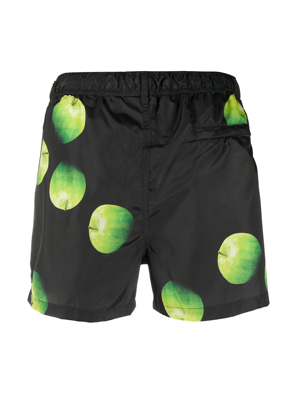 apple print swim shorts - 2