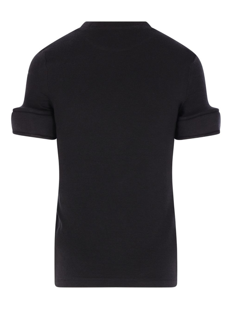 MELITTA BAUMEISTER foam-cuff T-shirt outlook