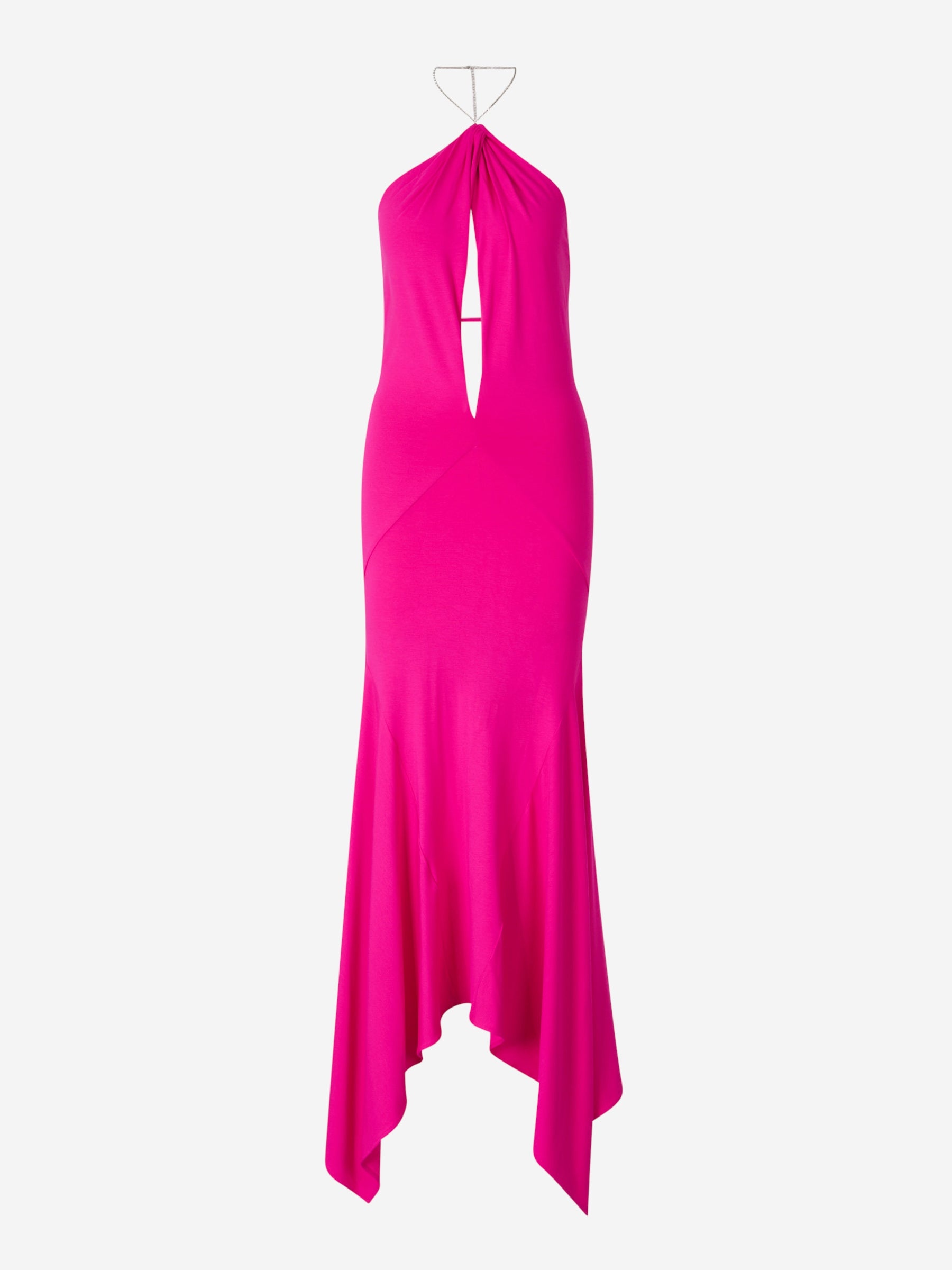 DRAPED MIDI DRESS - 1