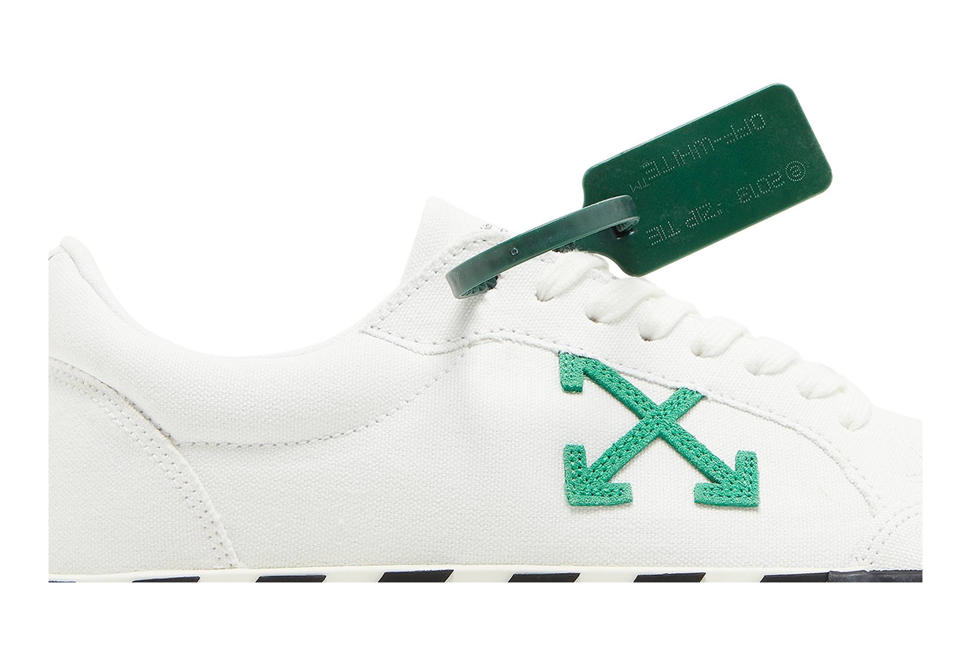 Off-White Vulc Sneaker 'White Green' - 2