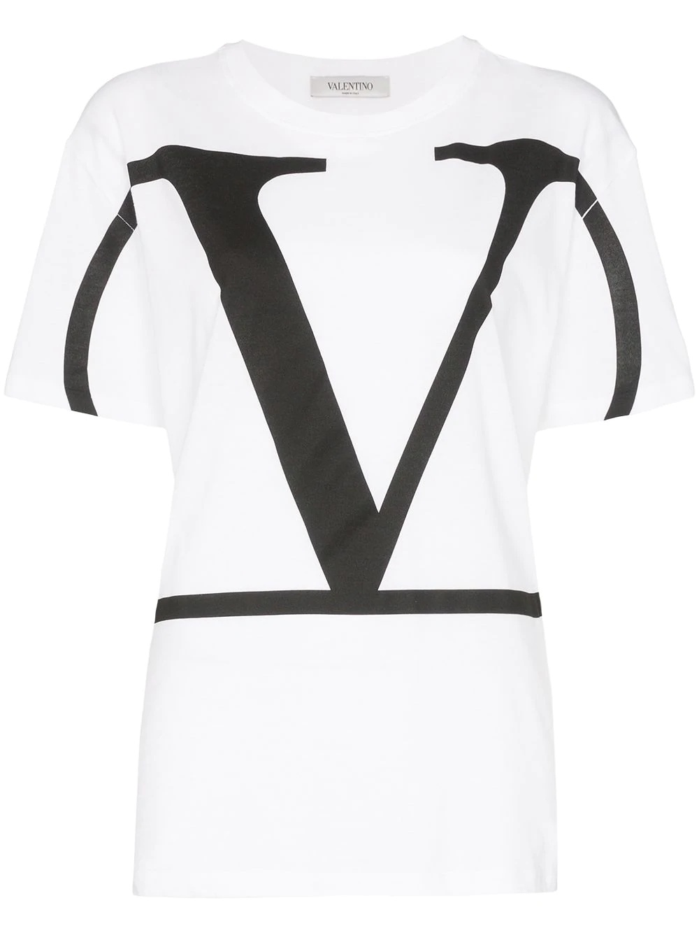 deconstructed VLOGO T-shirt - 1