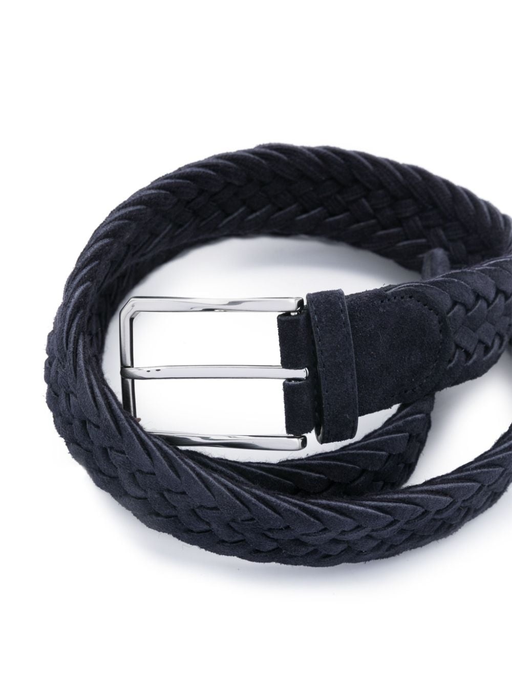 braided suede belt - 2