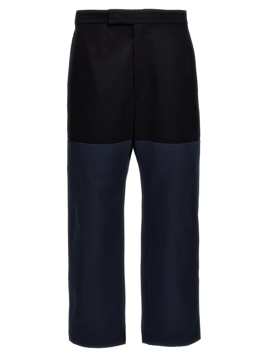 THOM BROWNE 'UNCONSTRUCTED COMBO' PANTS - 1