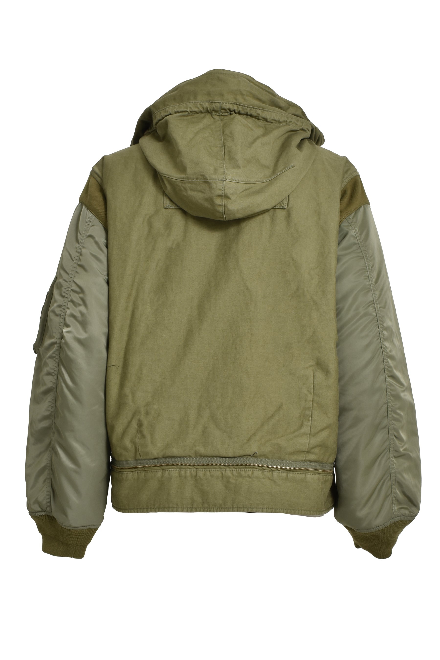☆baybee hood collar military JK カーキ☆ 最初値下げ！BayBee hood collar military JK カーキ正規 品
