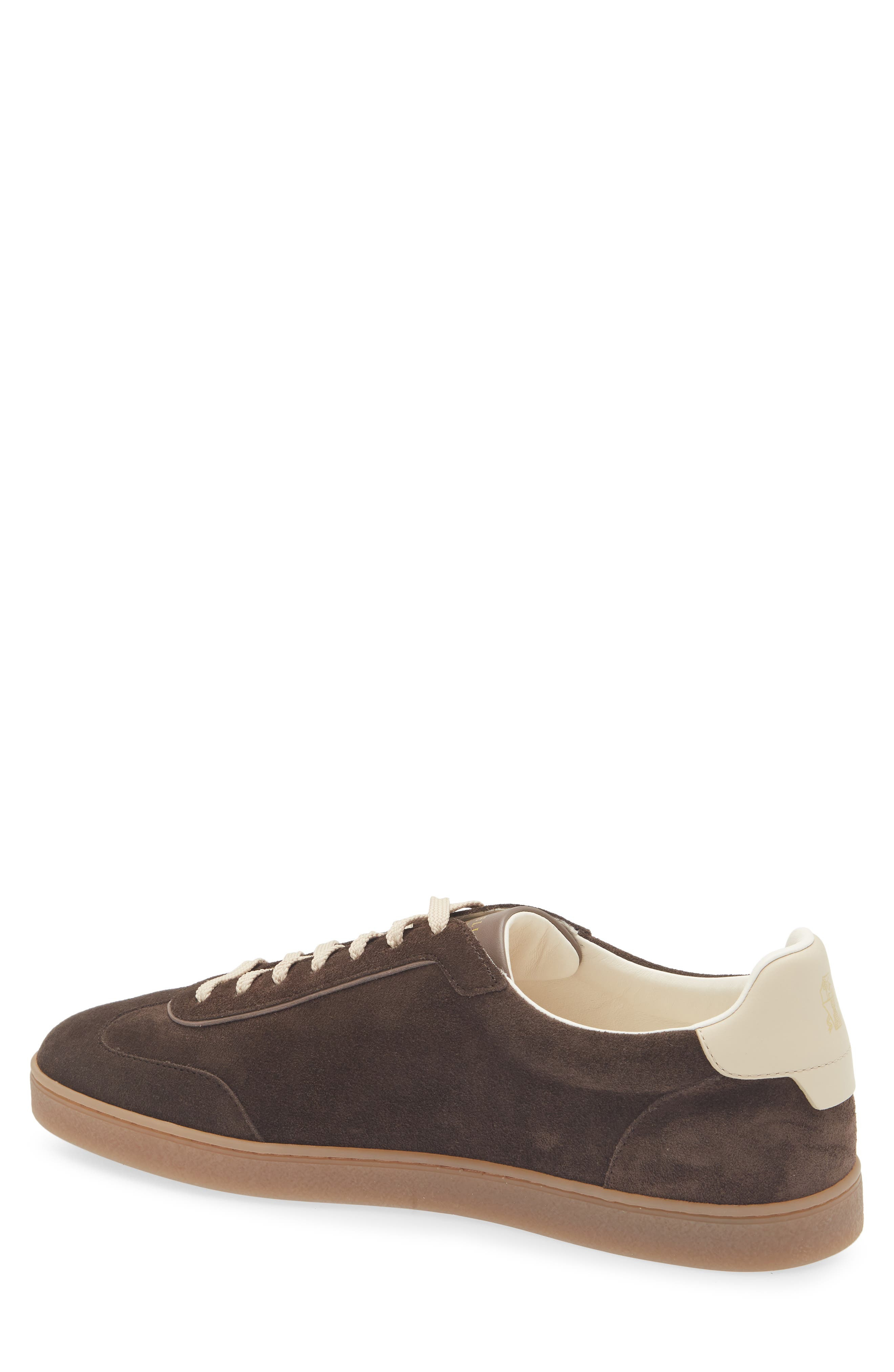 Brunello Cucinelli Low Top Sneaker in Crt46 Dark Brown at Nordstrom - 2