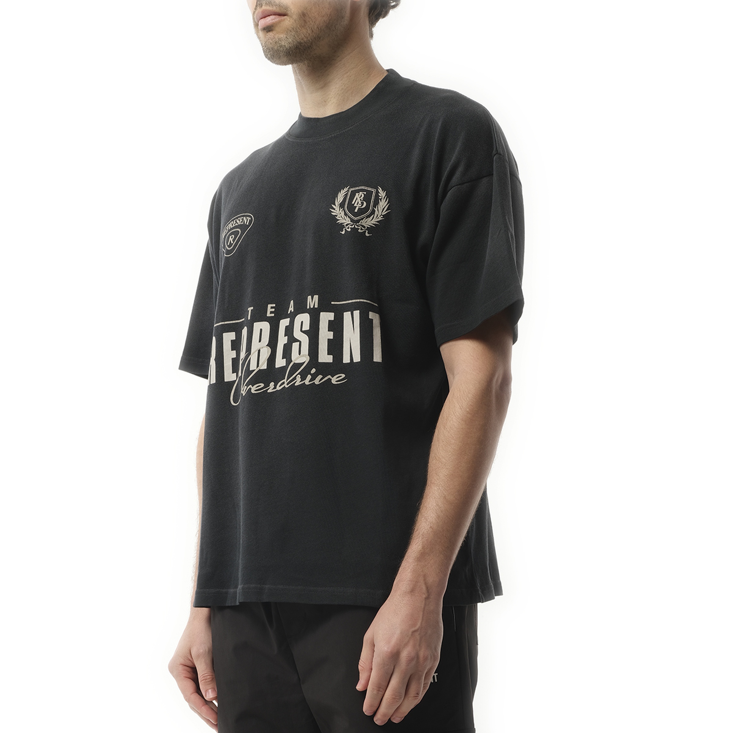 World Championship T-Shirt in Stained Black - 5