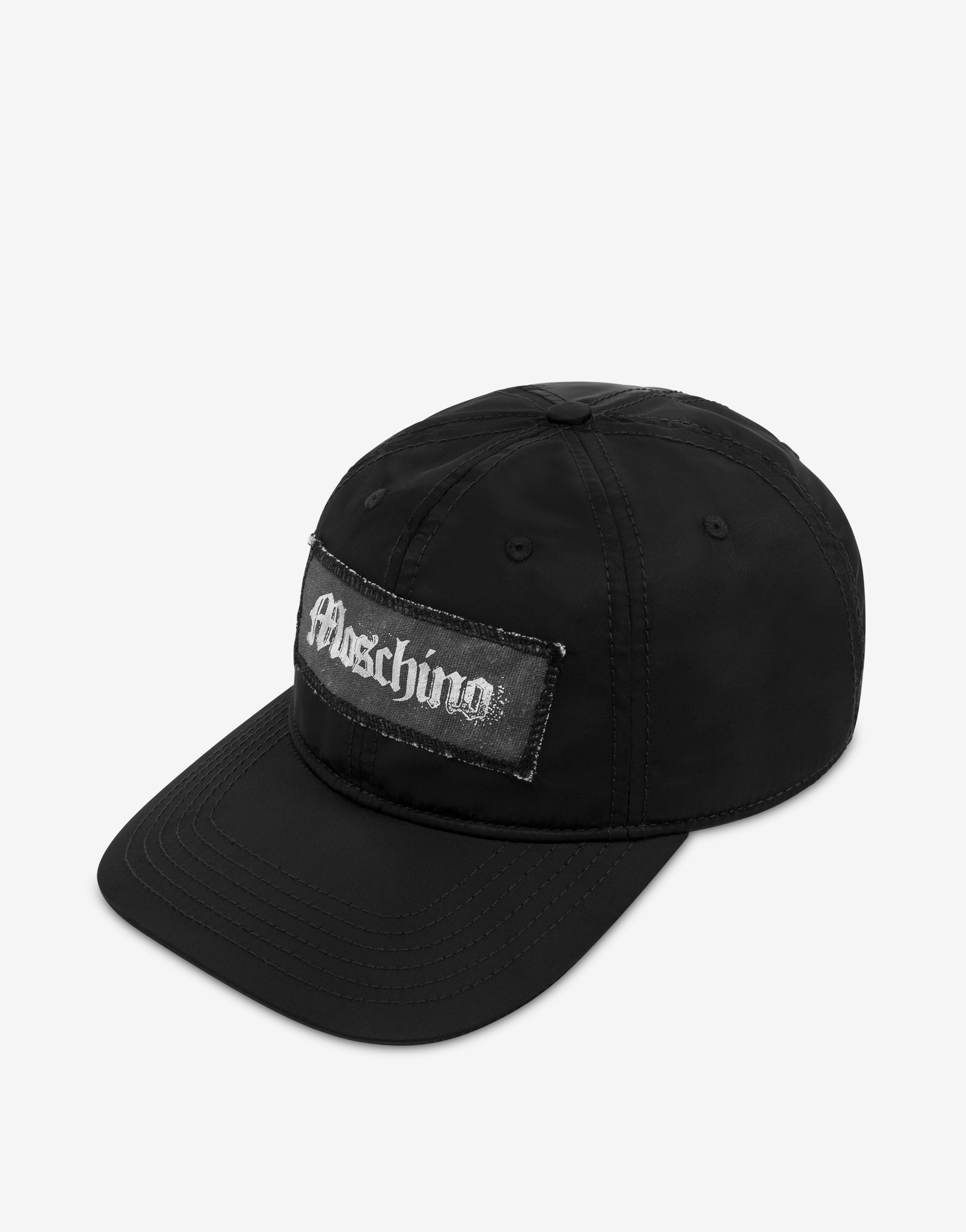 MOSCHINO PATCH HAT - 3