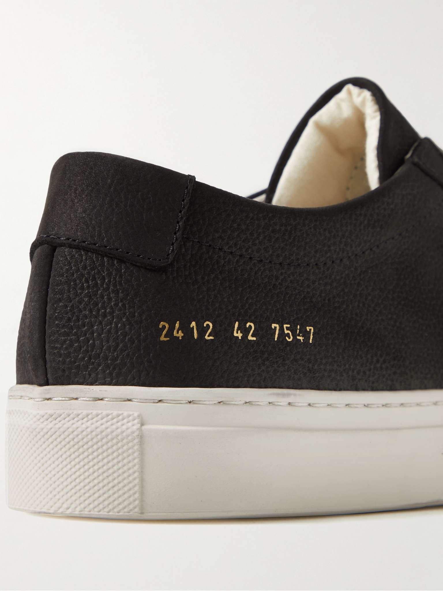 Common Projects Original Achilles Full Grain Nubuck Sneakers REVERSIBLE