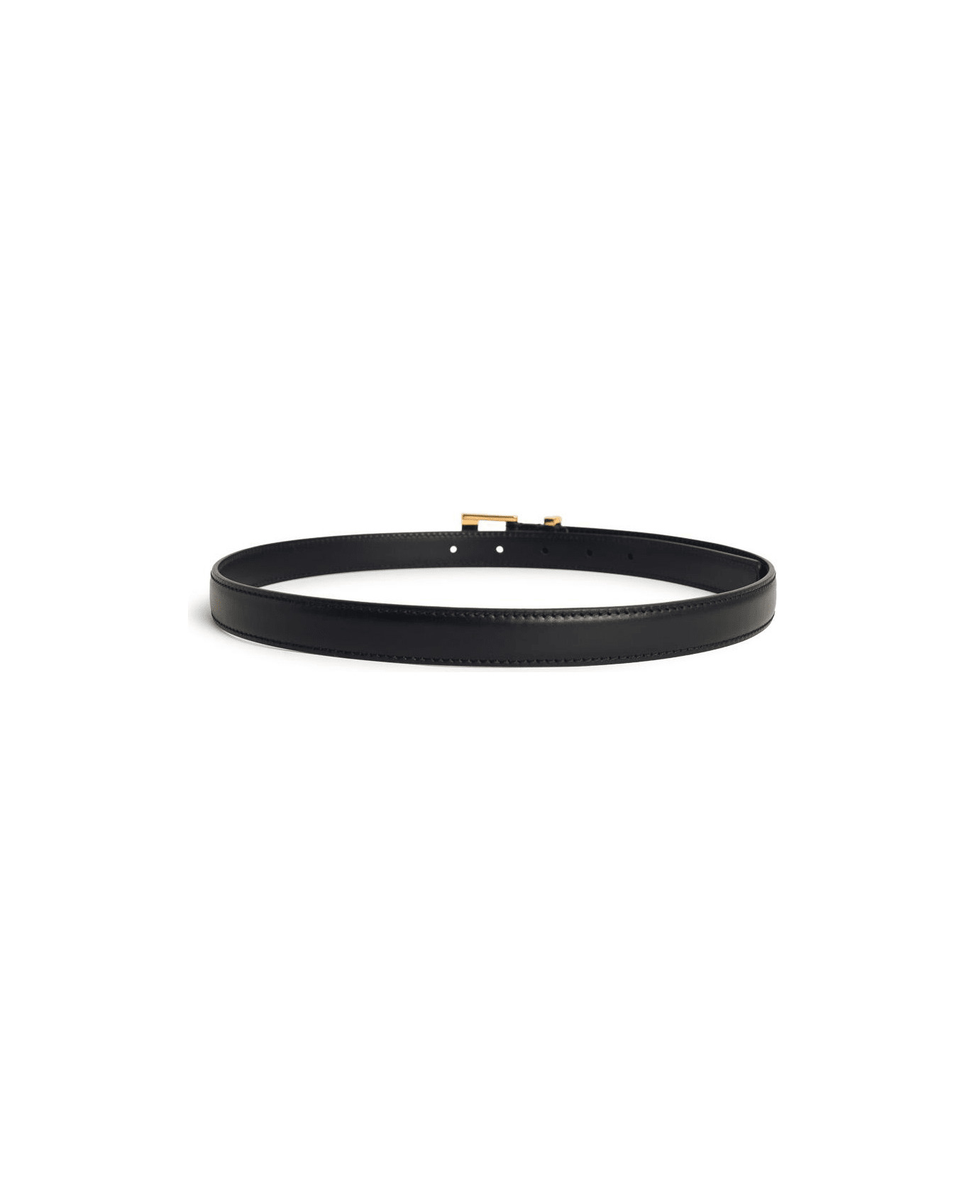 'manhattan' Black Leather Belt - 2