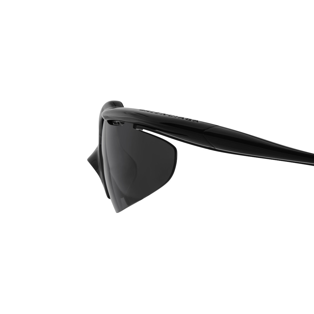 Turbo D-frame Sunglasses in Black - 5
