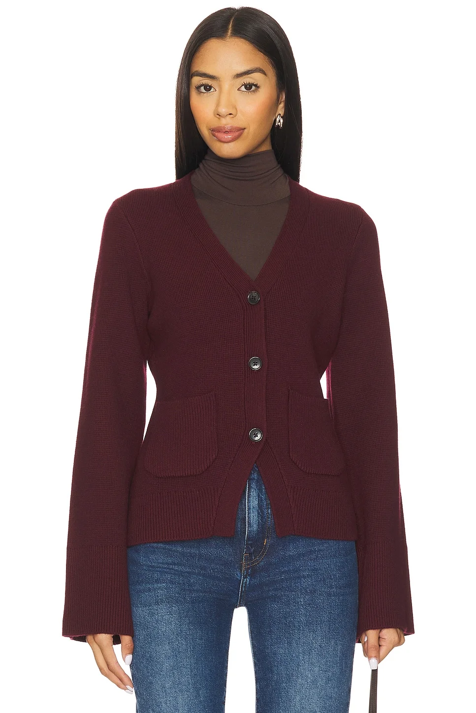 Aeron V-Neck Cardigan - 1