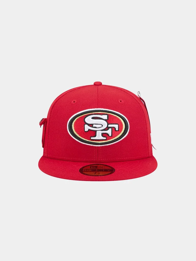 SAN FRANCISCO 49ERS X ALPHA X NEW ERA 59FIFTY FITTED CAP - 1