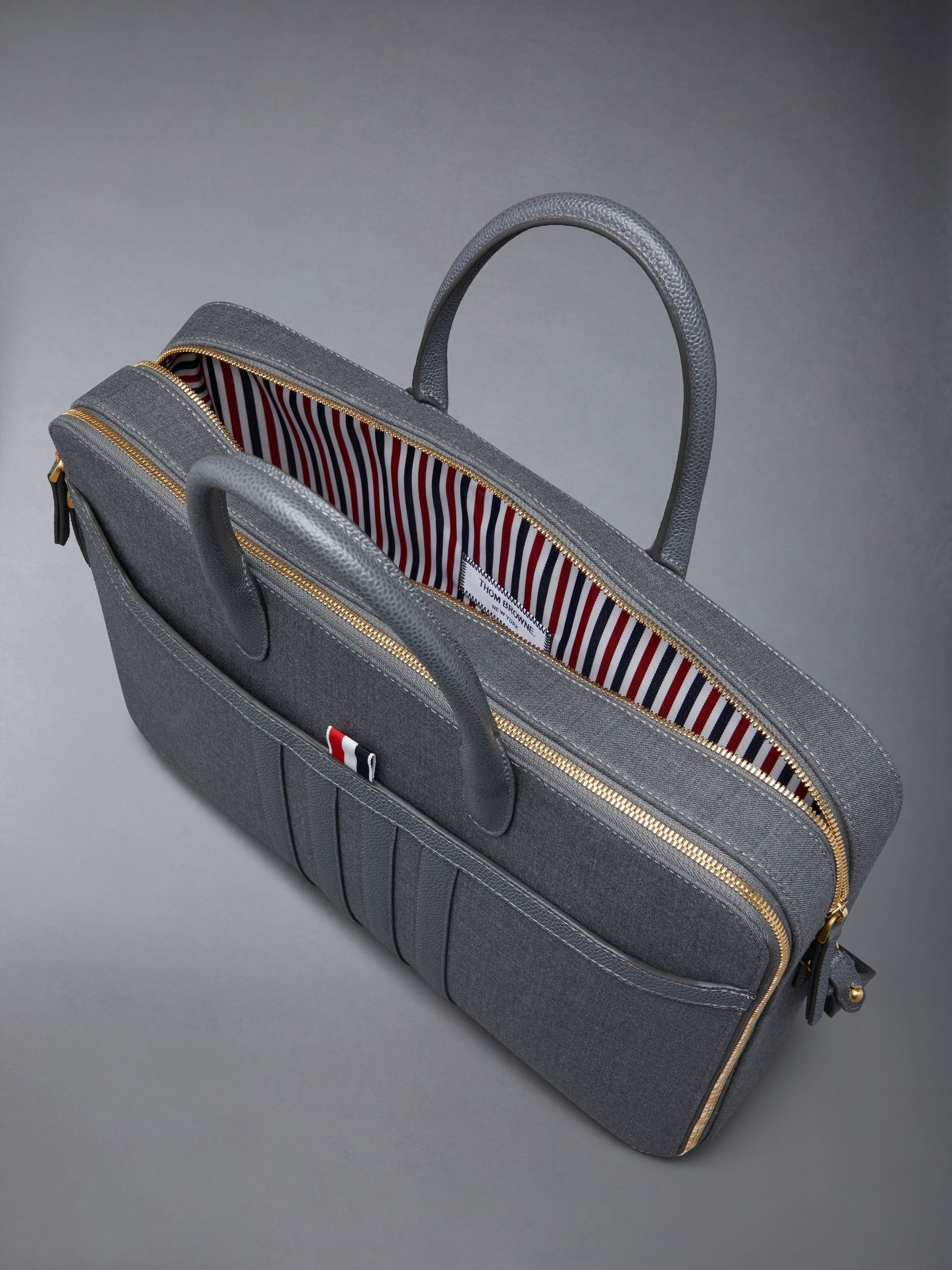 Wool 4-Bar Business Bag - 4