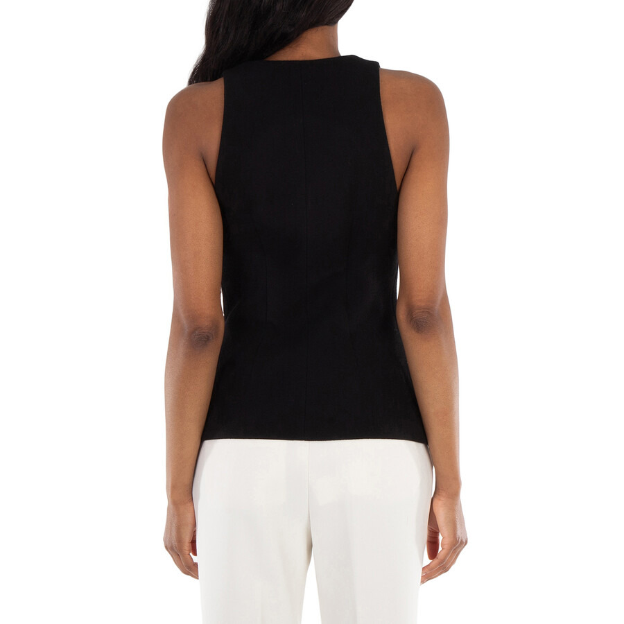 Balmain Buttoned Double Crepe Vest - 4