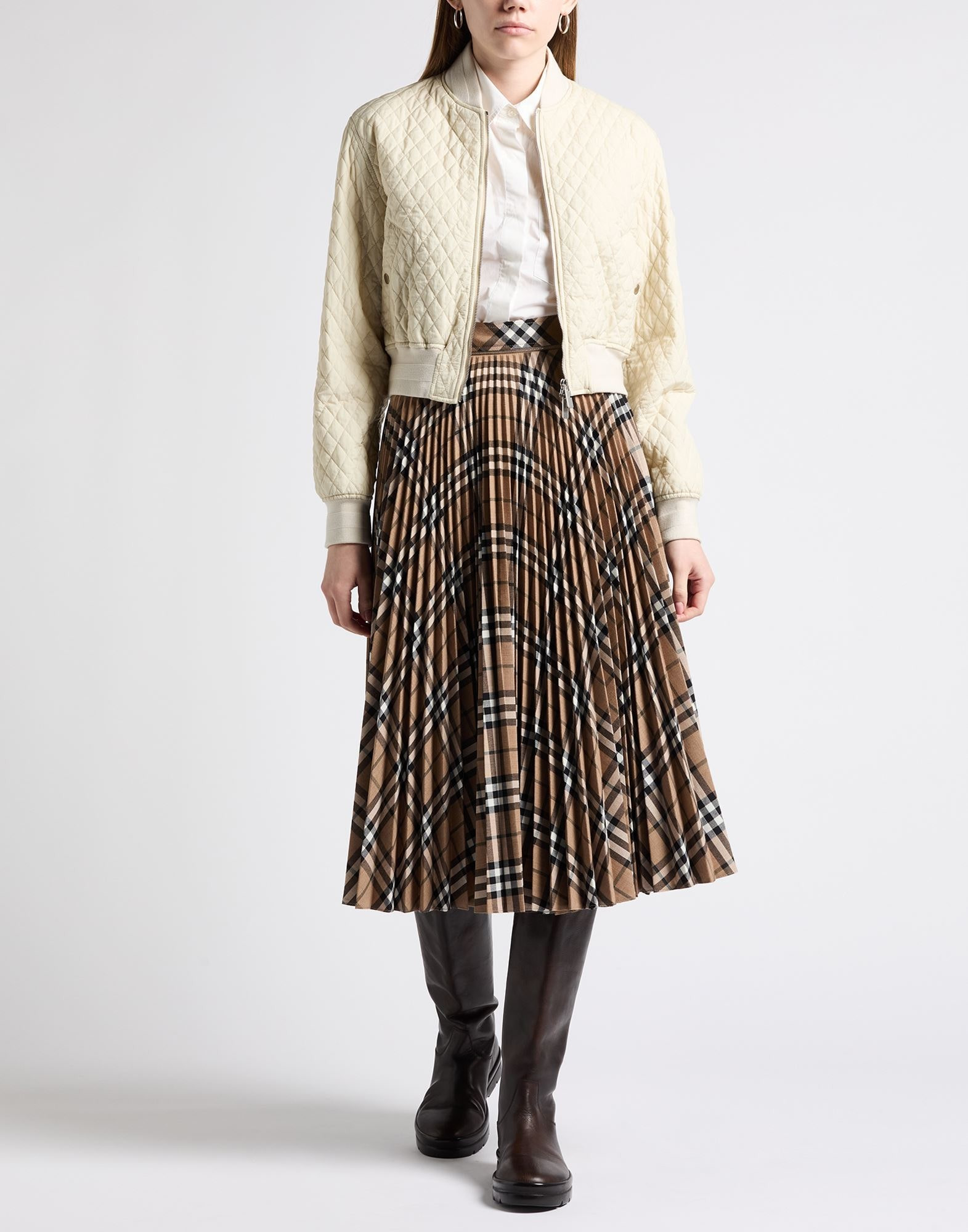 Light brown Women's Midi Skirt - 3