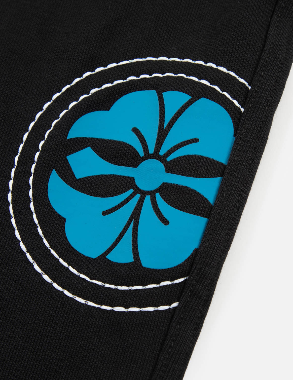 HAND-STITCHED AND MULTI-PRINT RELAX FIT SWEATPANTS - 9