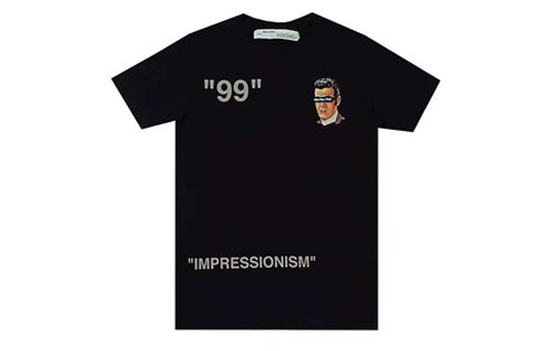 Off-White Black Vampire Short Sleeve Ordinary Version OMAA027R191850021088 - 1