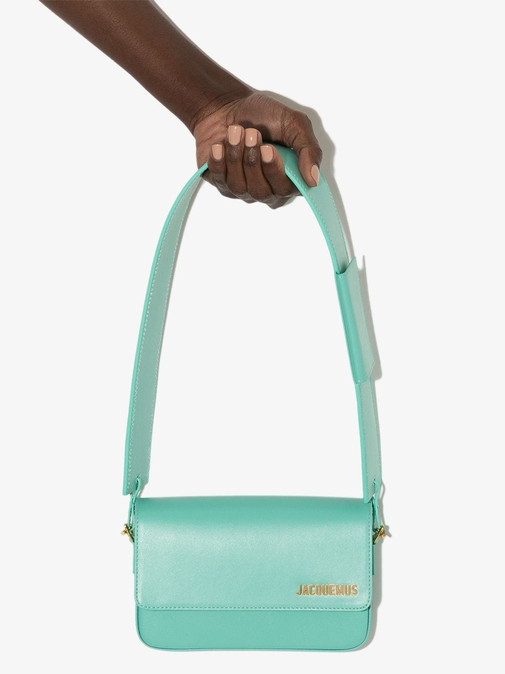 Le Carinu logo-plaque shoulder bag - 4