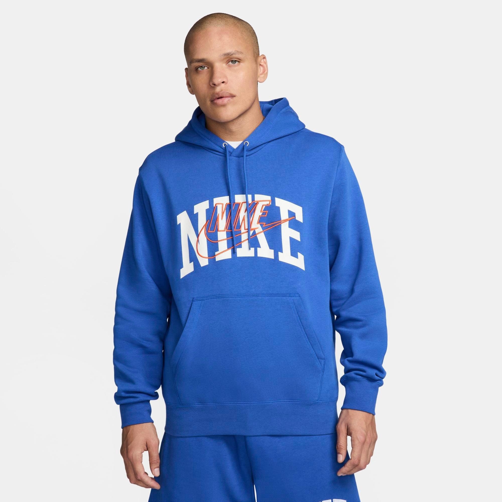 MEN'S NIKE CLUB FLEECE VARSITY GRAPHIC HOODIE - 1