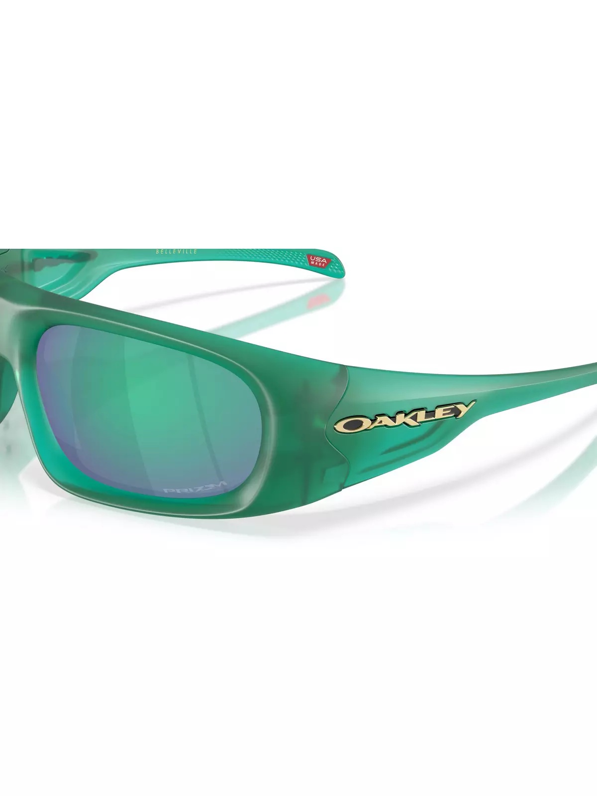 Belleville Prizm Jade Sunglasses - Transparent Viridian - 5