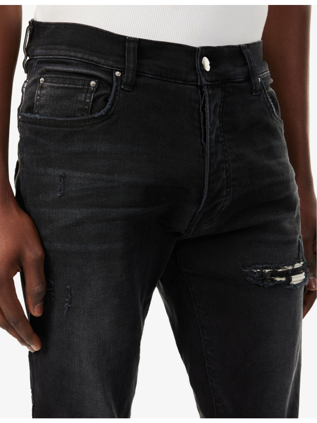 MX1 stretch-denim jeans - 5